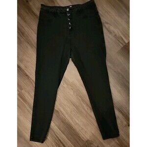 Fashion Nova Black Jeans Size 1X Womens Skinny